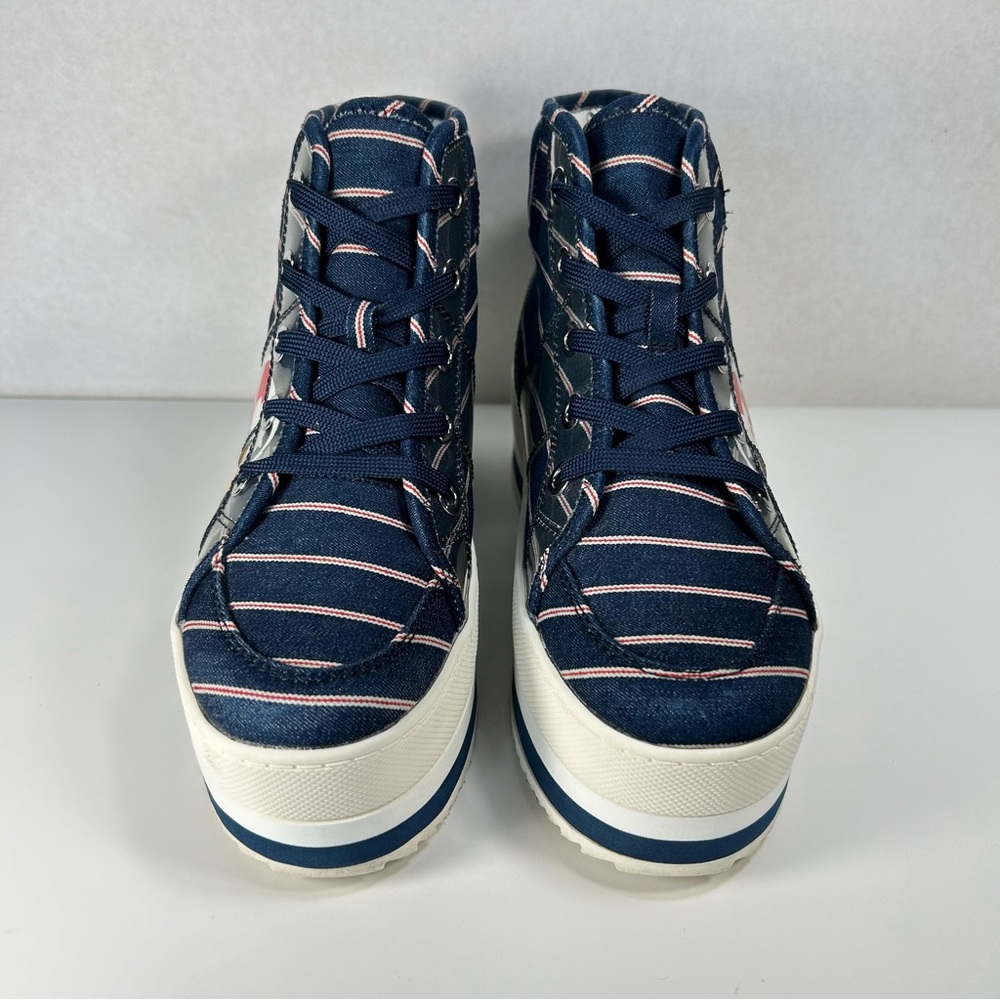 Disney Donald Duck Platform Lace Up Sneaker Shoes Call It Spring; Women’s Sz 7.5 - Picture 10 of 16